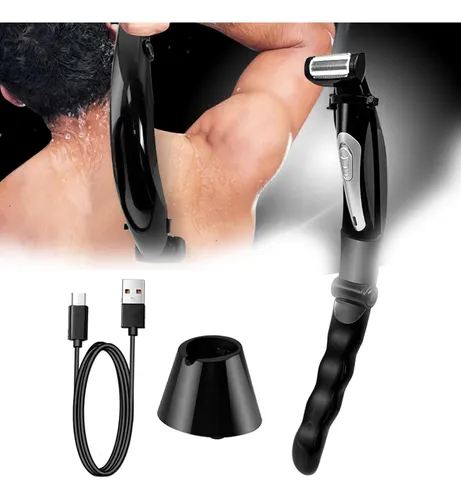Depilación De Espalda Y Afeitadora Corporal Con Mango Ergonó