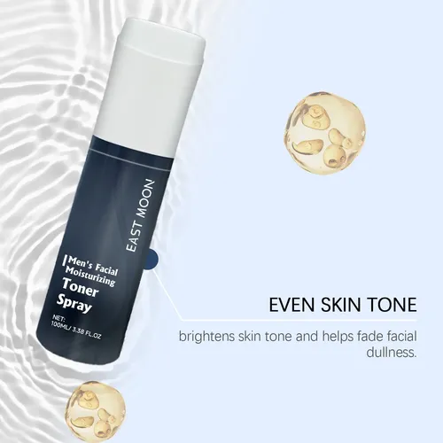 Tónico Facial Para Hombre East Moon, Hidratante Y Refrescant
