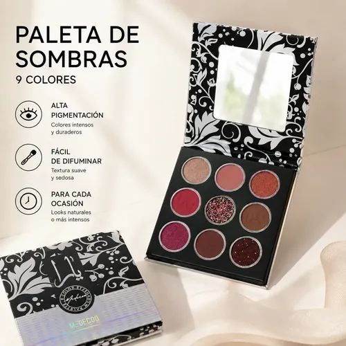 Paleta De Sombras Magic Girls 9 Tonos