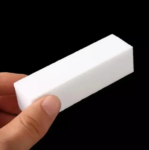 Block Blanco Lima Pulidor De Uñas X3 Buffer Esculpidas
