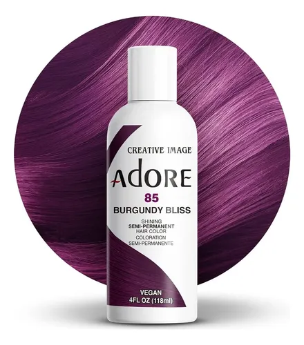 Tinte Semipermanente Adore Burgundy Bliss 085 4 Oz