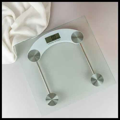 Balanza Digital Oryx Or-2025r Vidrio Blanco Hasta 180 Kg