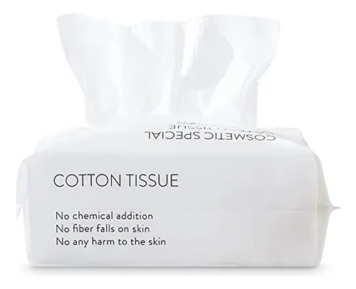Toalla Facial Desechable, Pañuelo Facial De Algodón Suave, L