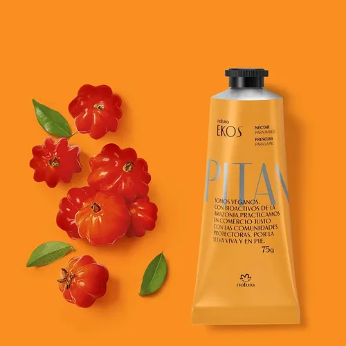 Natura Ekos Crema Hidratante Para Manos Pitanga 75 G