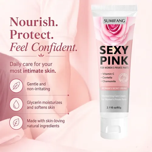 Crema Femenina Vit C: Hidratante, Nutritiva Y Calmante 60g