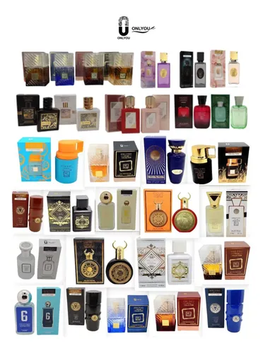 Set X 12 Perfumes Arabes Onlyou 30 Ml Surtido Hombre Y Mujer