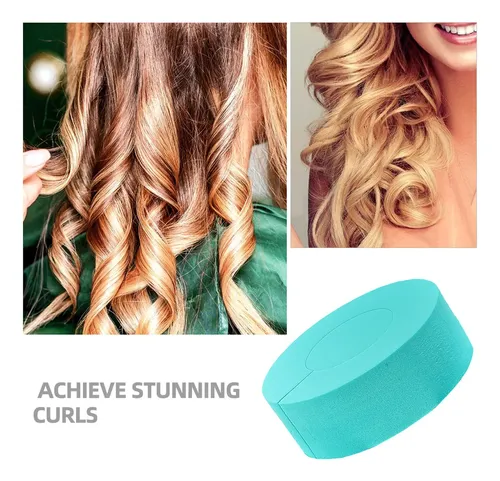 Anillos De Esponja Para Peinar Y Rizar El Cabello