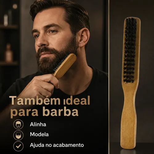 Peine Profesional Para Cabello Y Barba Brown Premium