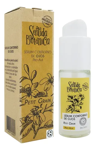 Sentida Botánica Serum Contorno De Ojos Natural Vegano 3c