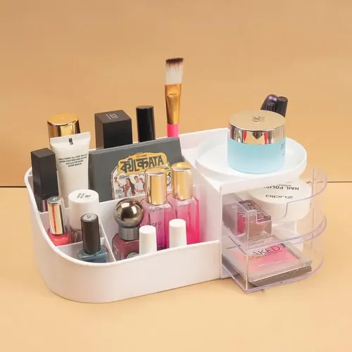 Organizador Maquillaje Cosméticos 5 Compartimientos+cajones