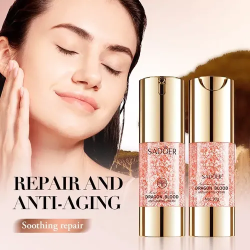 Crema Facial Sadoer Sangre De Dragón Hidratante Antiedad 30g Todo Tipo De Piel Día/noche