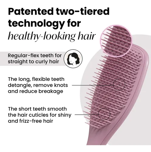 Cepillo Para Cabello Tangle Teezer Ultimate Detangler Morado