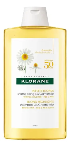 Shampoo Klorane Manzanilla en frasco de 400mL por 1 unidad