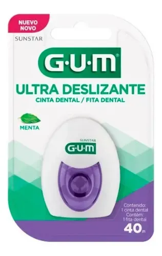 Gum Cinta Dental Menta Ultra Deslizante 40 Metros