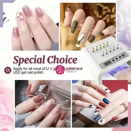 Cabina Para Uñas Profesional Sun H72 Uv/led