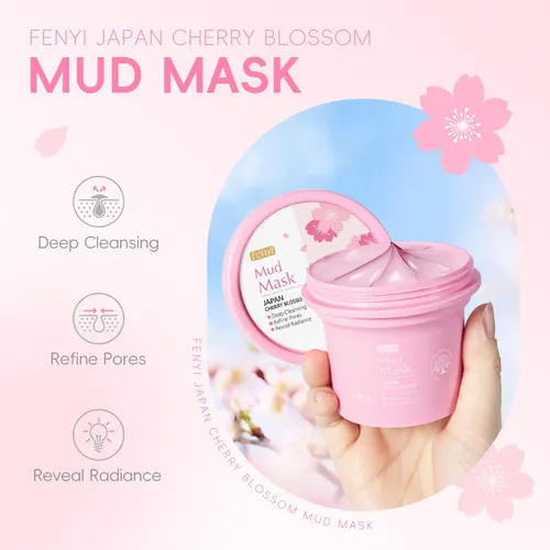 Mascarilla De Lodo Sakura Fenyi 100g – Limpieza De Poros
