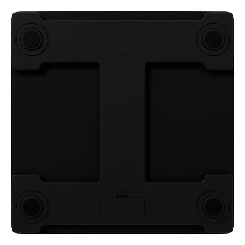 Balanza Digital Baño Tivoli Bluetooth Sensor Temperatura Color Negro