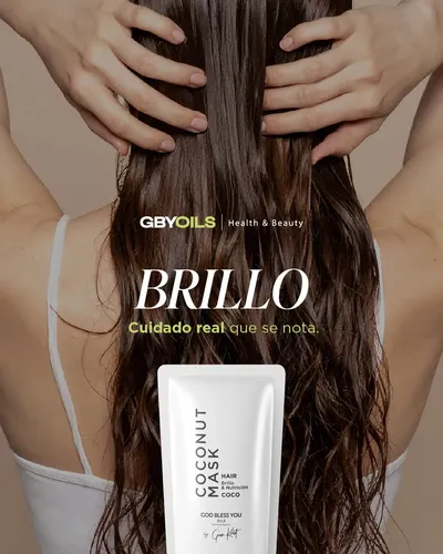 Coconut Mask Hair God Bless You Oils X 125ml