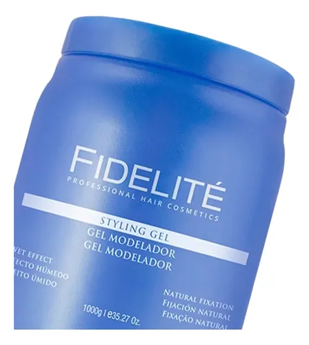 Gel Modelador Fijación Natural Fidelité Efecto Húmedo 1000gr