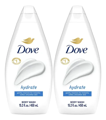 Jabón Líquido Corporal Dove Hidratante 900ml Pack 2