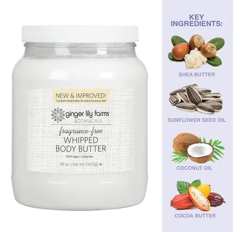 Ginger Lily Farms Botanicals Manteca Corporal Batida Para ..