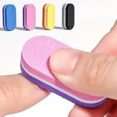 Pack X25 Mini Limas Sponge 100/180 Uñas Calidad Profesional