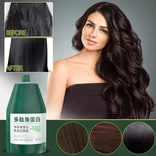 .n W Crema Reparadora Capilar De Queratina Para Cabello M.