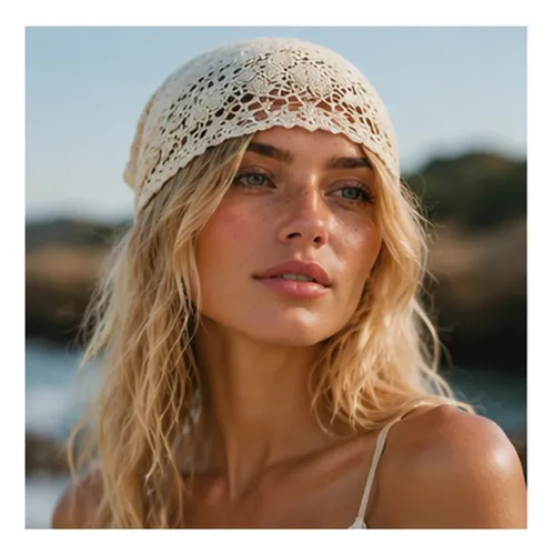* 3pcs Diadema Bandana Tejida A Crochet Para Pelo
