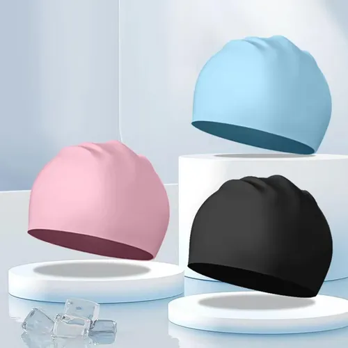 3 Gorro De Natación De Silicona (paquete De 2 A 4) 3 Piezas