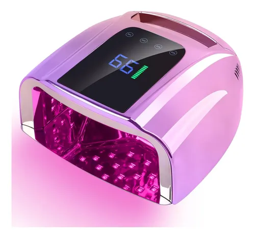 Lámpara Uv Recargable Para Uñas Con Sensor Y Timer Colorid