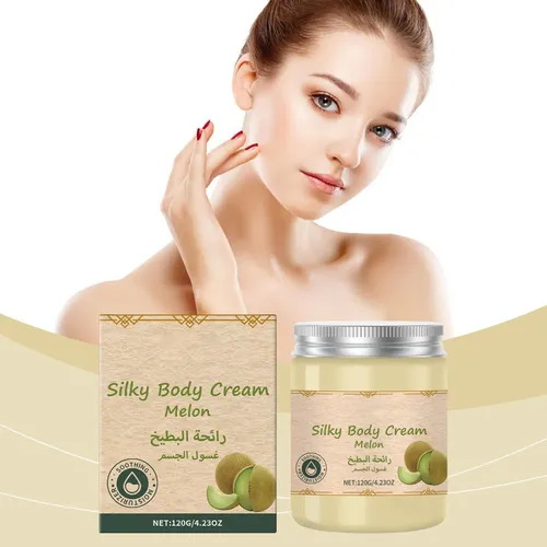 Crema Corporal Hidratante, Nutritiva Y Fresca, 120 G Melón