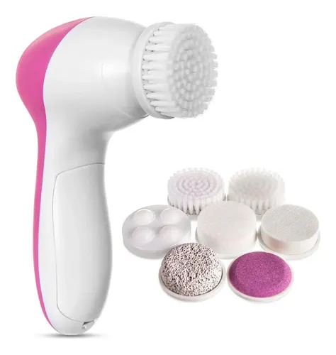Set De Cuidado Facial Cepillo Electrónico Exfoliante Masajes