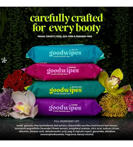Toallitas Goodwipes Xl 6×50 Aloe E Para Higiene Íntima
