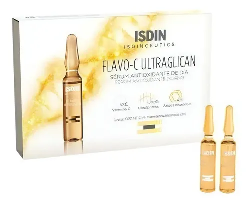 Sérum Flavo C Ultraglican Isdin día de 2mL