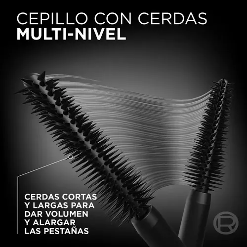 Máscara De Pestañas Panorama Loreal Paris Volumen Extremo
