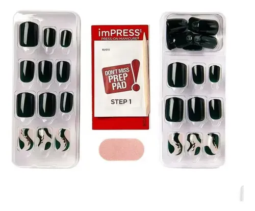 Uñas Impress Kiss – Modelo Time Lapse