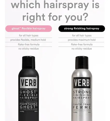 Spray Fijador Flexible Verb Ghost 50 Ml – Anti-frizz Y