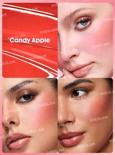 Sheglam Blush Rubor Colorete Liquido Maquillaje Tono Del Maquillaje Candy Apple