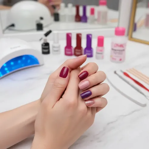 Kit Inicial X16 Cabina 48w Manicura Gel Uñas Semipermanentes