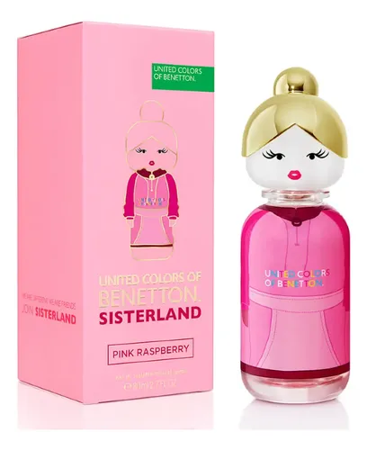Perfume Mujer Benetton Sisterland Pink Raspberry Edt 80ml