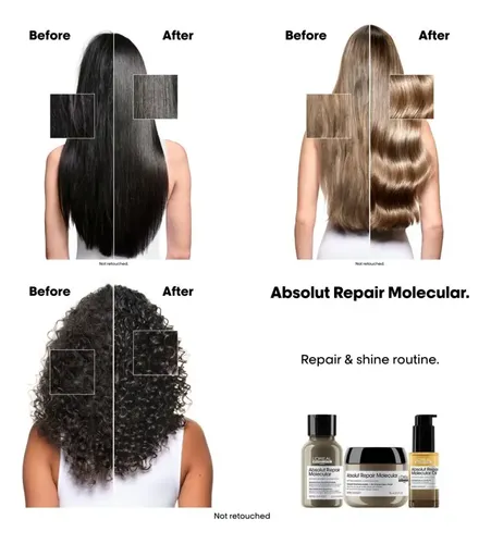 Aceite Loreal Absolut Repair Molecular Oil Capilar X 30ml