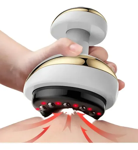 Zmasajeador Eléctrico Rrr Gua Sha Con Ventosas Y Aceites B