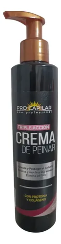 Crema De Peinar Pro Capilar Triple Acción Anti Frizz