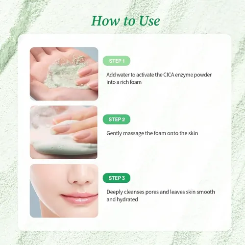Tocobo Cica Ferment Enzimas Polvo Limpiador Facial 50 G