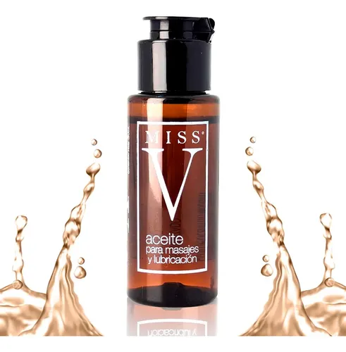 Pack X2 Aceite Lubricante Saborizados Masajes Miss V