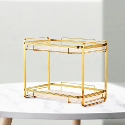 . Estante Organizador De Maquillaje Estante De 2 Piezas