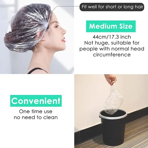 Gorros De Ducha Desechables 30 Pcs Gorros De Baño …