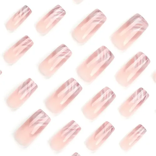 Uñas Con Degradado Ombré Francés