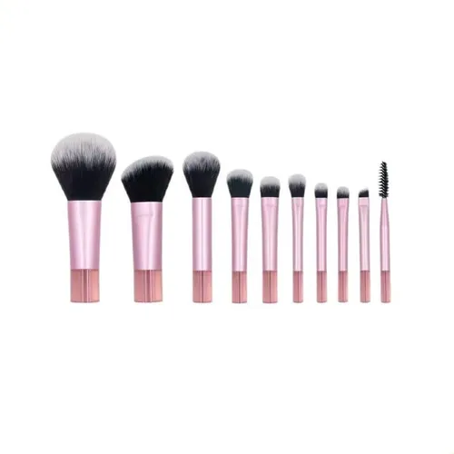 Set De Pinceles De Maquillaje Mano De Cristal Viaje Er
