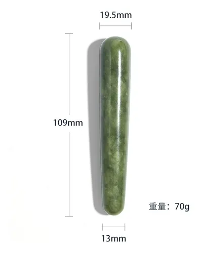 Rodillo Facial De Jade Xiuyan Para Masaje Mujer, Jade De Pho